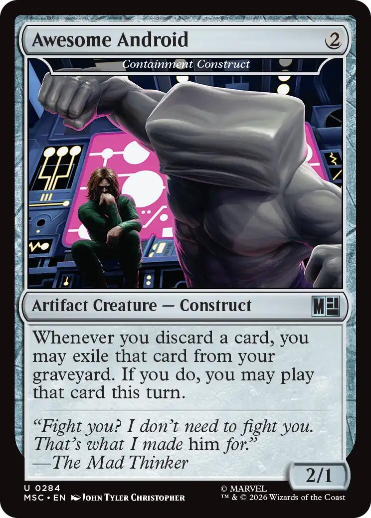 Awesome Android - Containment Construct [Marvel Super Heroes Commander] | Exor Games Bridgewater