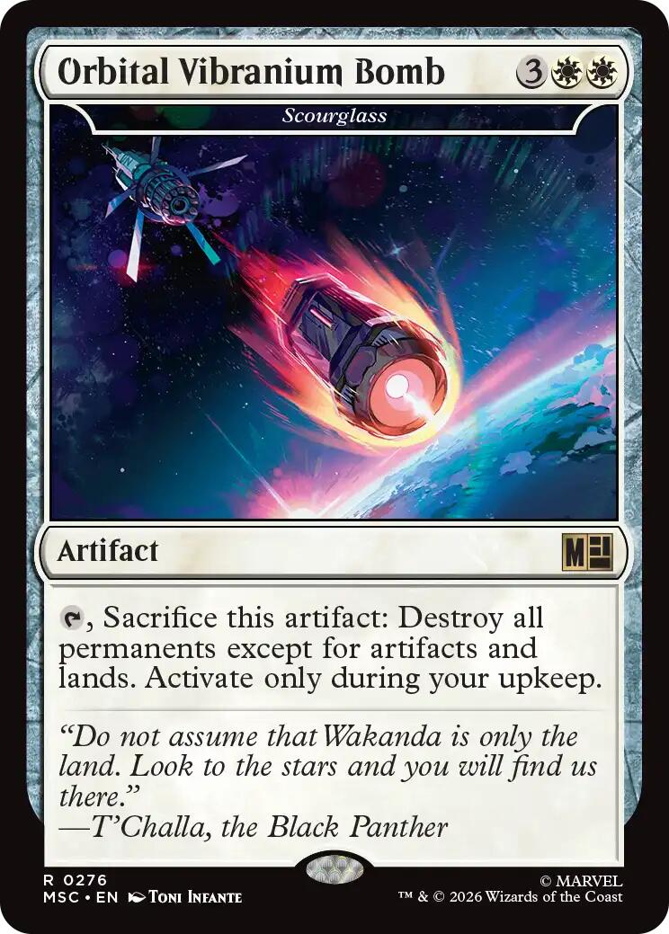 Orbital Vibranium Bomb - Scourglass [Marvel Super Heroes Commander] | Exor Games Bridgewater