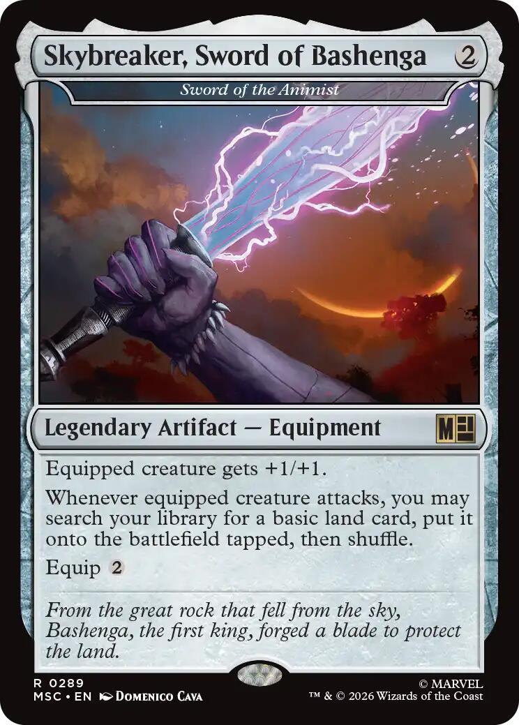 Skybreaker, Sword of Bashenga - Sword of the Animist [Marvel Super Heroes Commander] | Exor Games Bridgewater