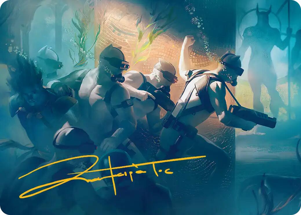 Martial Coup Art Card (Gold-Stamped Signature) [Marvel Super Heroes Art Series] | Exor Games Bridgewater