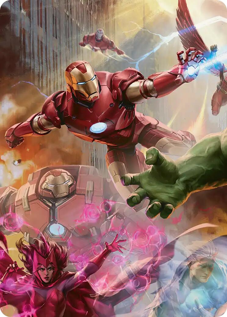 Iron Man, Futurist Paragon Art Card [Marvel Super Heroes Art Series] | Exor Games Bridgewater