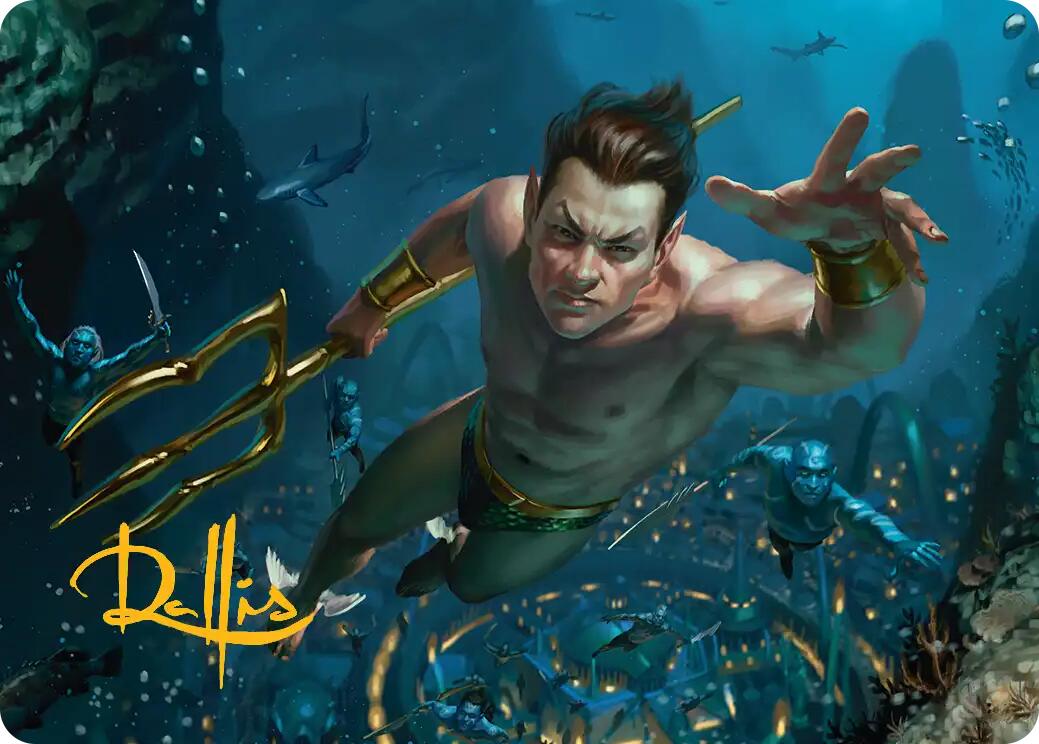 Namor the Sub-Mariner Art Card (Gold-Stamped Signature) [Marvel Super Heroes Art Series] | Exor Games Bridgewater