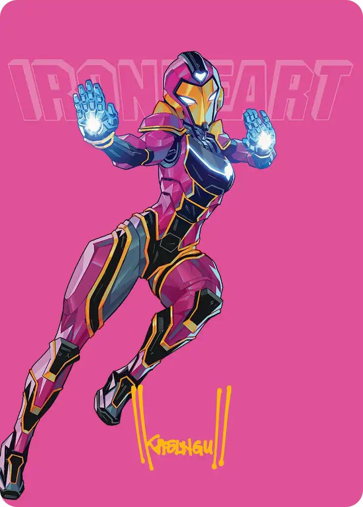Ironheart, Clever Champion Art Card (Gold-Stamped Signature) [Marvel Super Heroes Art Series] | Exor Games Bridgewater