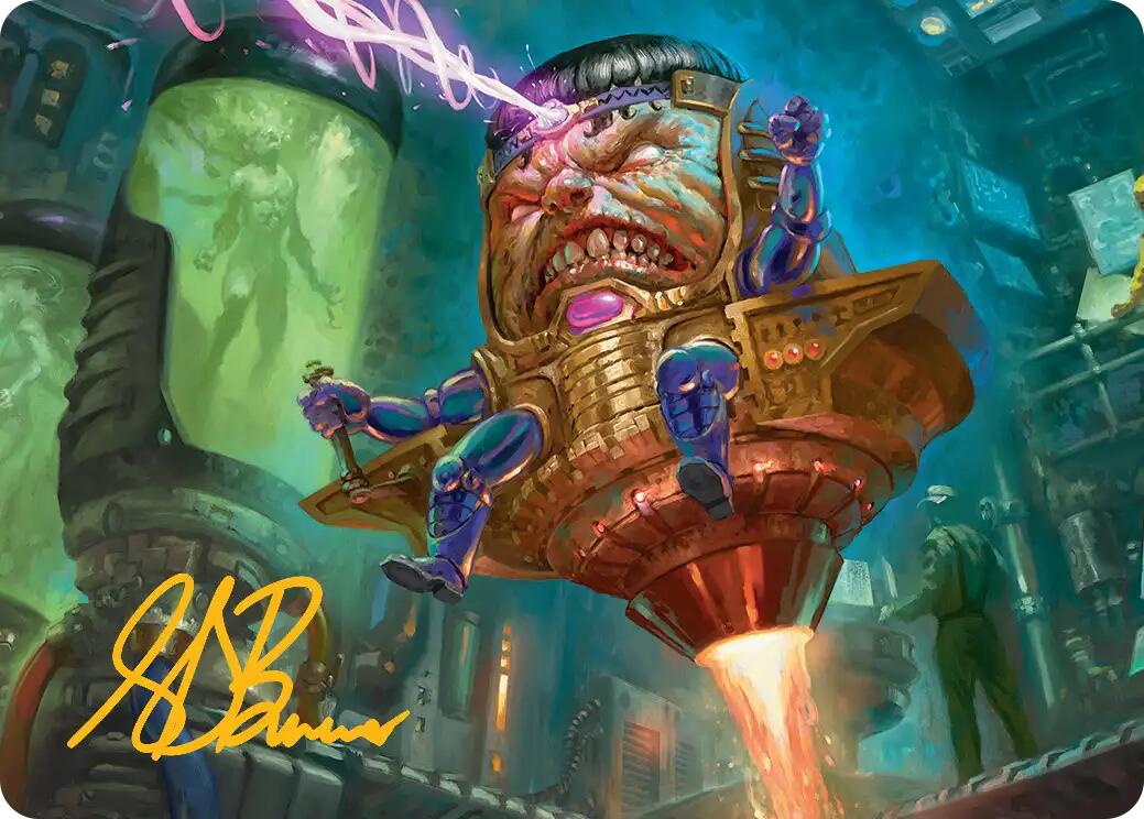 M.O.D.O.K. Art Card (Gold-Stamped Signature) [Marvel Super Heroes Art Series] | Exor Games Bridgewater
