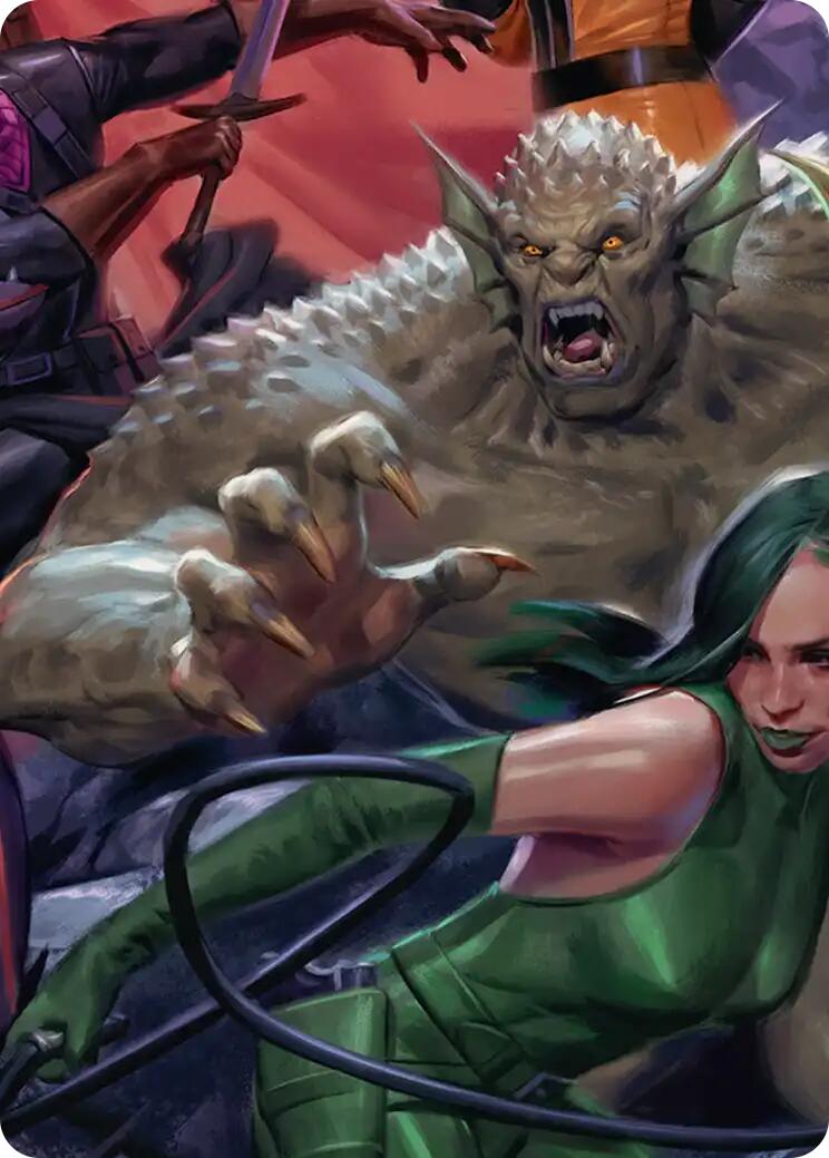 Abomination, Irradiated Brute Art Card [Marvel Super Heroes Art Series] | Exor Games Bridgewater