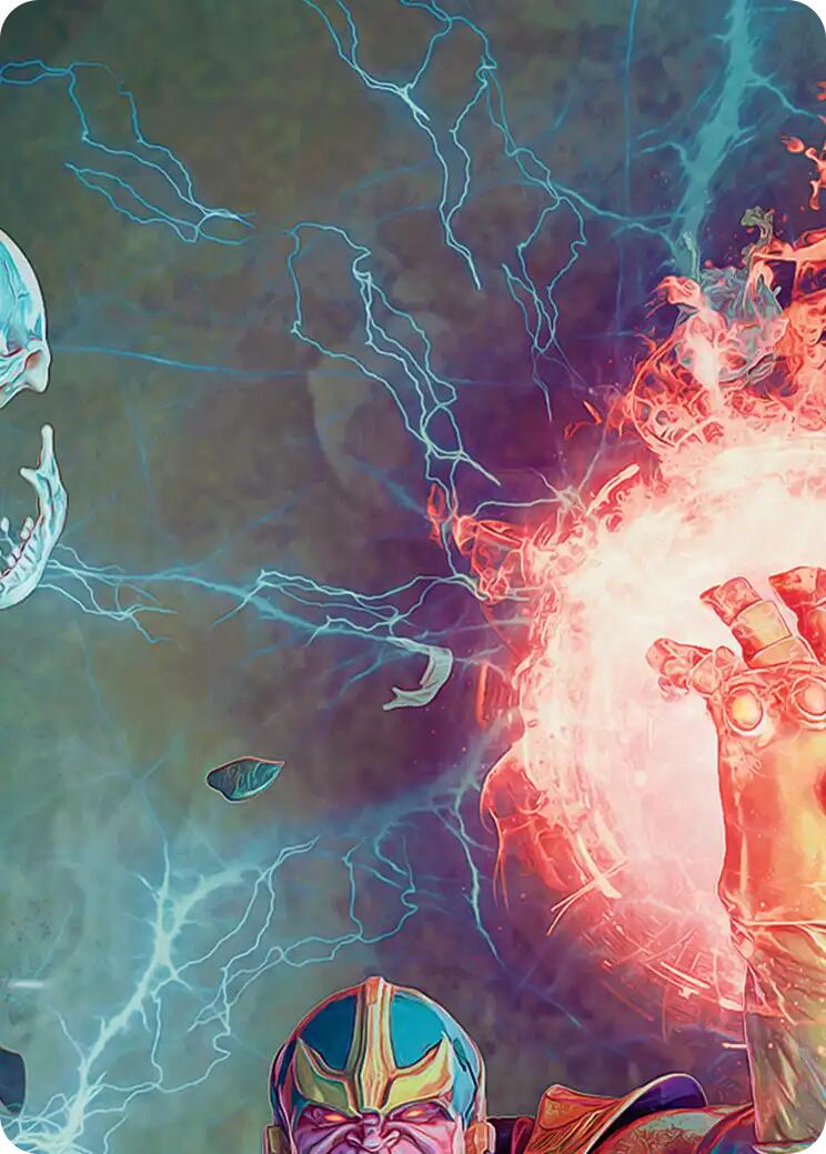 Thanos, the Mad Titan Art Card (2/9) [Marvel Super Heroes Art Series] | Exor Games Bridgewater