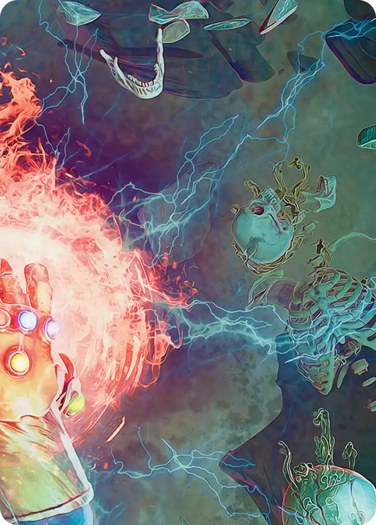 Thanos, the Mad Titan Art Card (3/9) [Marvel Super Heroes Art Series] | Exor Games Bridgewater