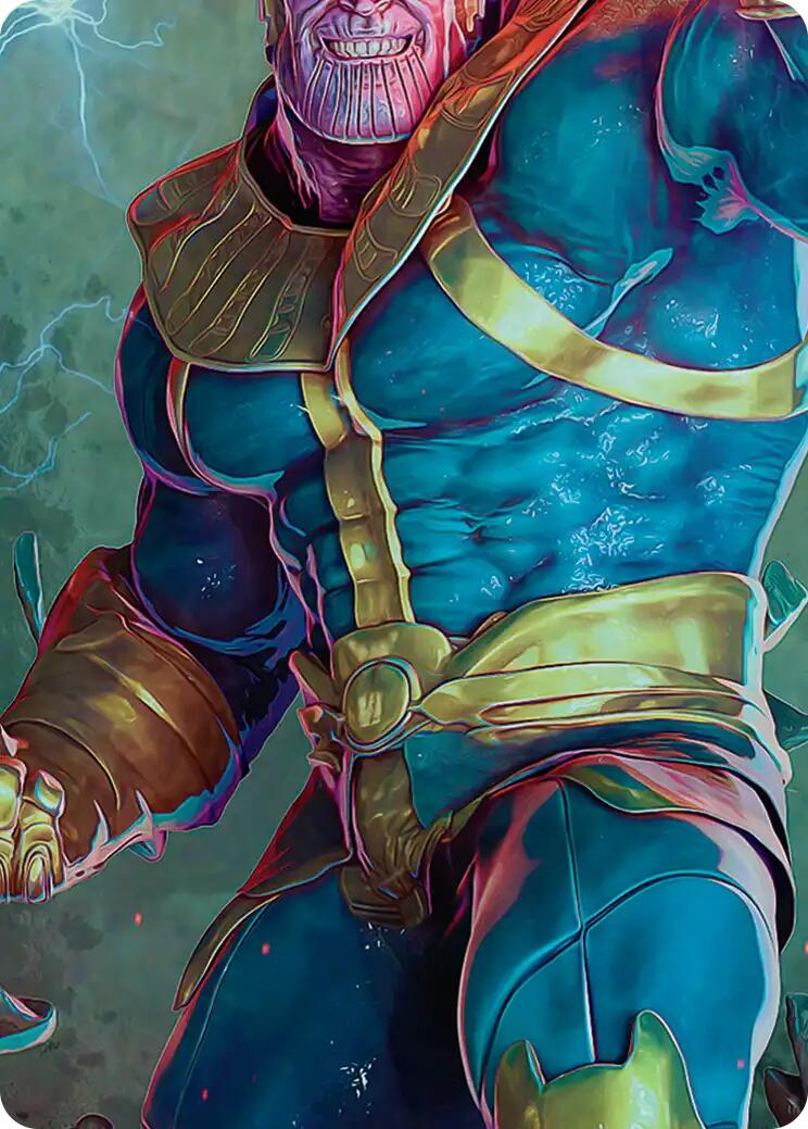 Thanos, the Mad Titan Art Card (5/9) [Marvel Super Heroes Art Series] | Exor Games Bridgewater