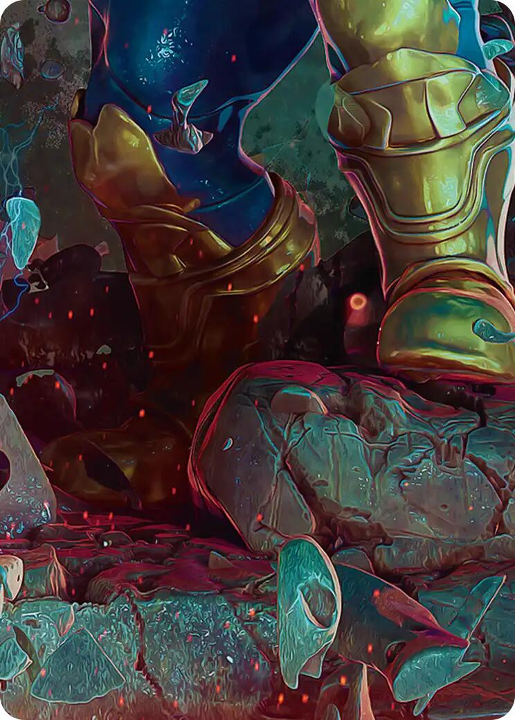Thanos, the Mad Titan Art Card (8/9) [Marvel Super Heroes Art Series] | Exor Games Bridgewater