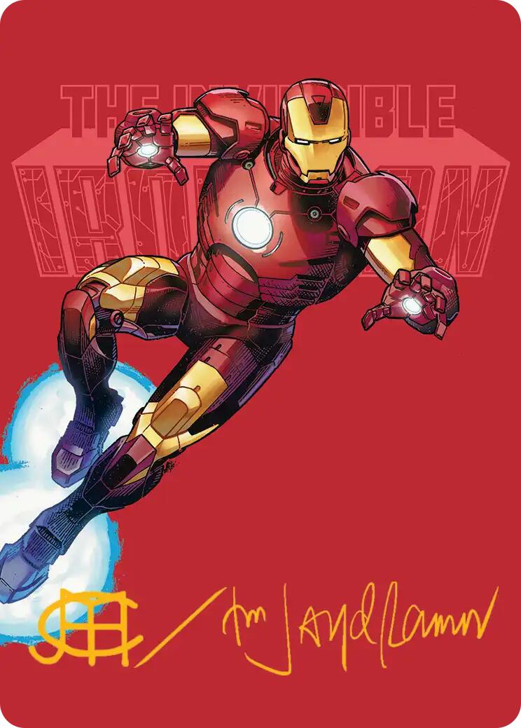 The Invincible Iron Man Art Card (Gold-Stamped Signature) [Marvel Super Heroes Art Series] | Exor Games Bridgewater
