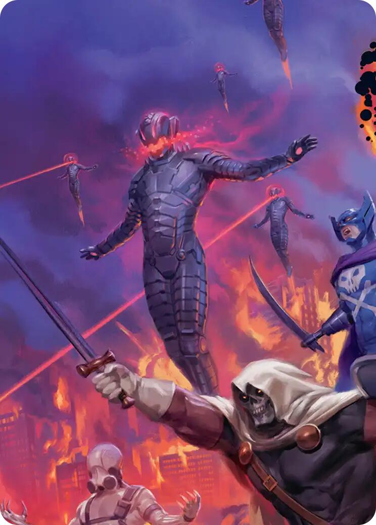 Ultron, Machine Overlord Art Card [Marvel Super Heroes Art Series] | Exor Games Bridgewater