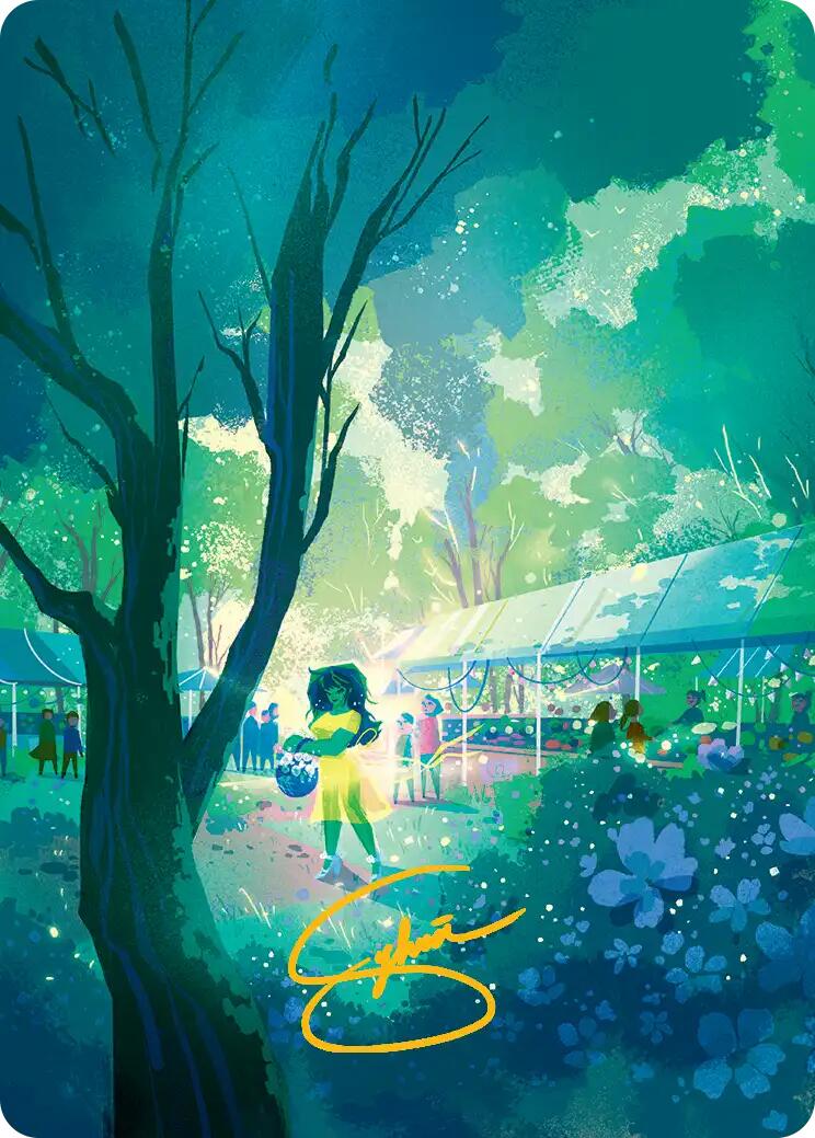 Forest Art Card (Gold-Stamped Signature) [Marvel Super Heroes Art Series] | Exor Games Bridgewater