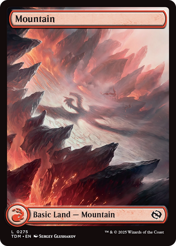 Mountain (0275) [Tarkir: Dragonstorm] | Exor Games Bridgewater