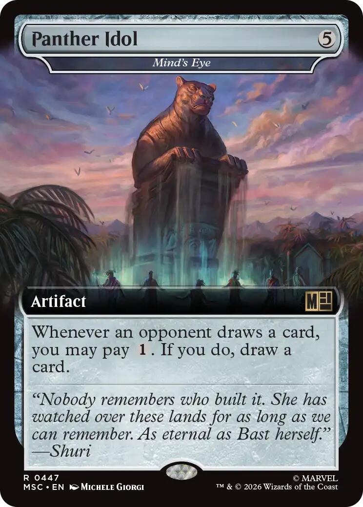 Panther Idol - Mind's Eye (Extended Art) [Marvel Super Heroes Commander] | Exor Games Bridgewater