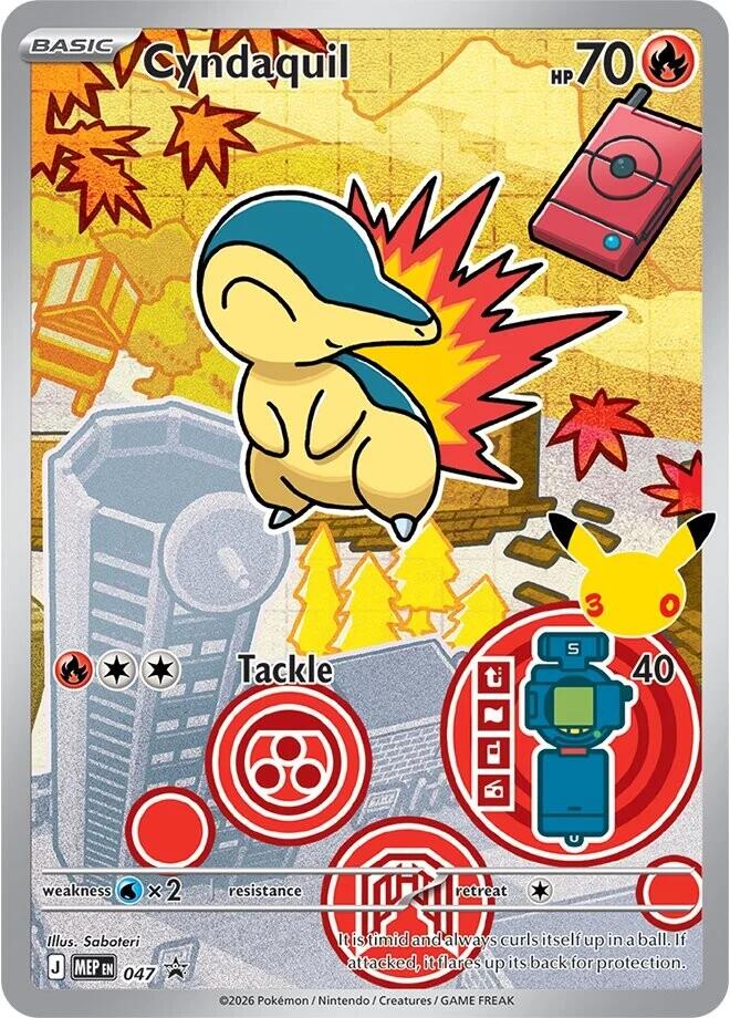 Cyndaquil (047) [Mega Evolution Promo] | Exor Games Bridgewater