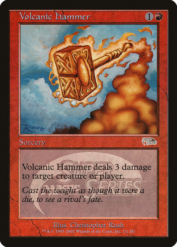 Volcanic Hammer [Junior Super Series] | Exor Games Bridgewater