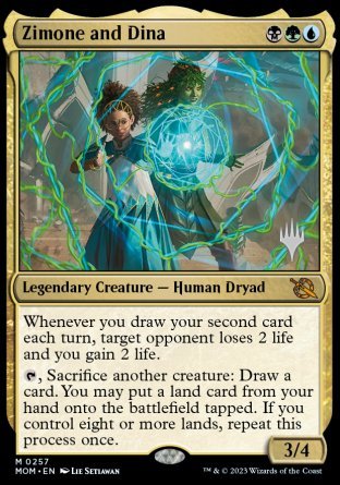 Zimone and Dina (Promo Pack) [March of the Machine Promos] | Exor Games Bridgewater