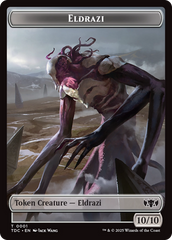 Eldrazi // Citizen Double-Sided Token [Tarkir: Dragonstorm Commander Tokens] | Exor Games Bridgewater
