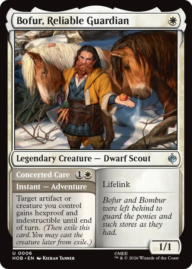 Bofur, Reliable Guardian [The Hobbit] | Exor Games Bridgewater