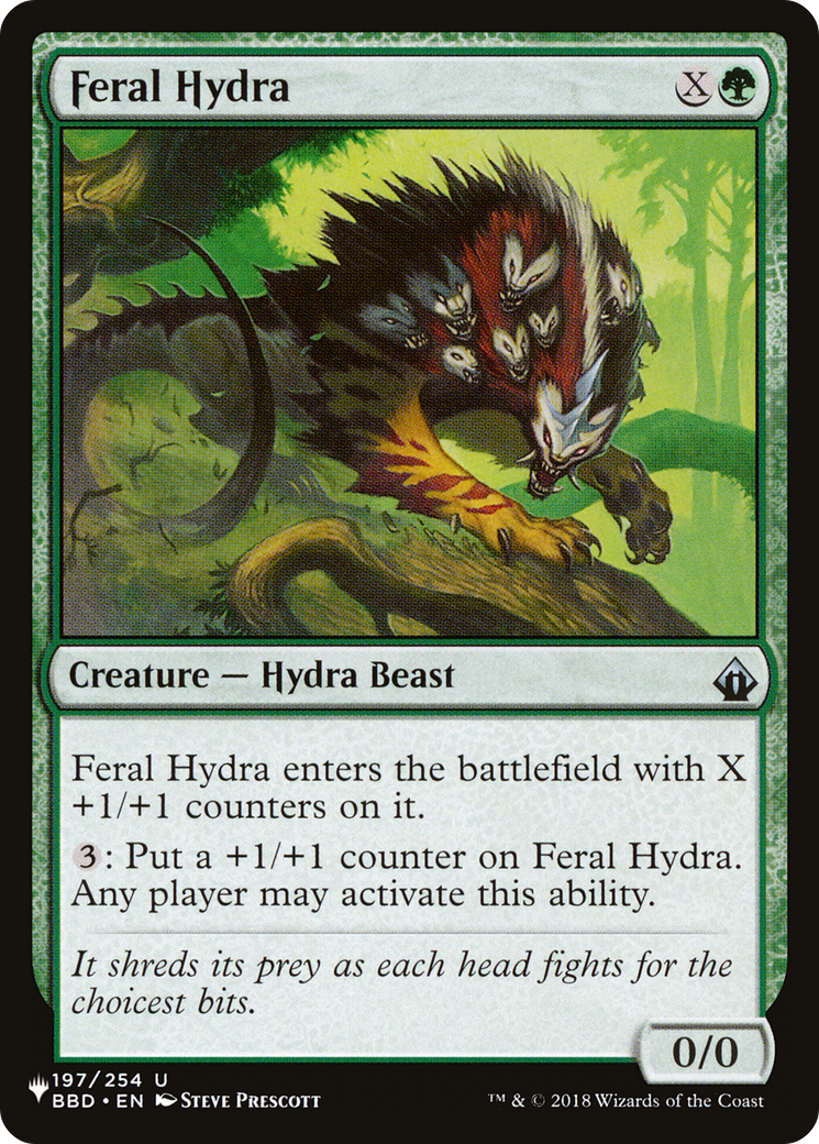 Feral Hydra [The List Reprints] | Exor Games Bridgewater