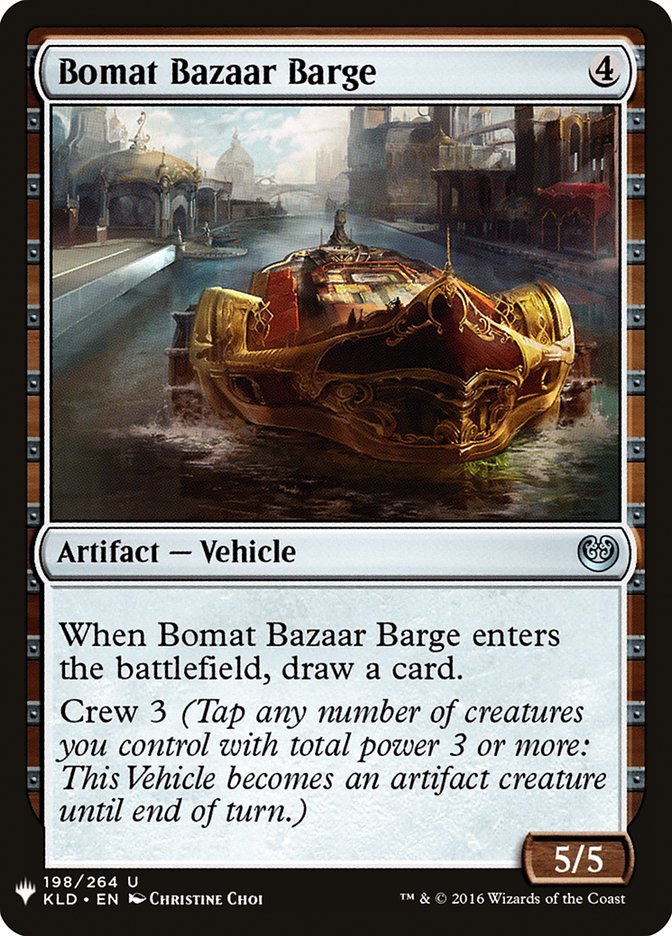 Bomat Bazaar Barge [Mystery Booster] | Exor Games Bridgewater