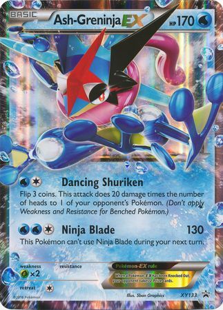 Ash-Greninja EX (XY133) (Jumbo Card) [XY: Black Star Promos] | Exor Games Bridgewater