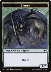 Shapeshifter // Spider Double-Sided Token [Modern Horizons Tokens] | Exor Games Bridgewater