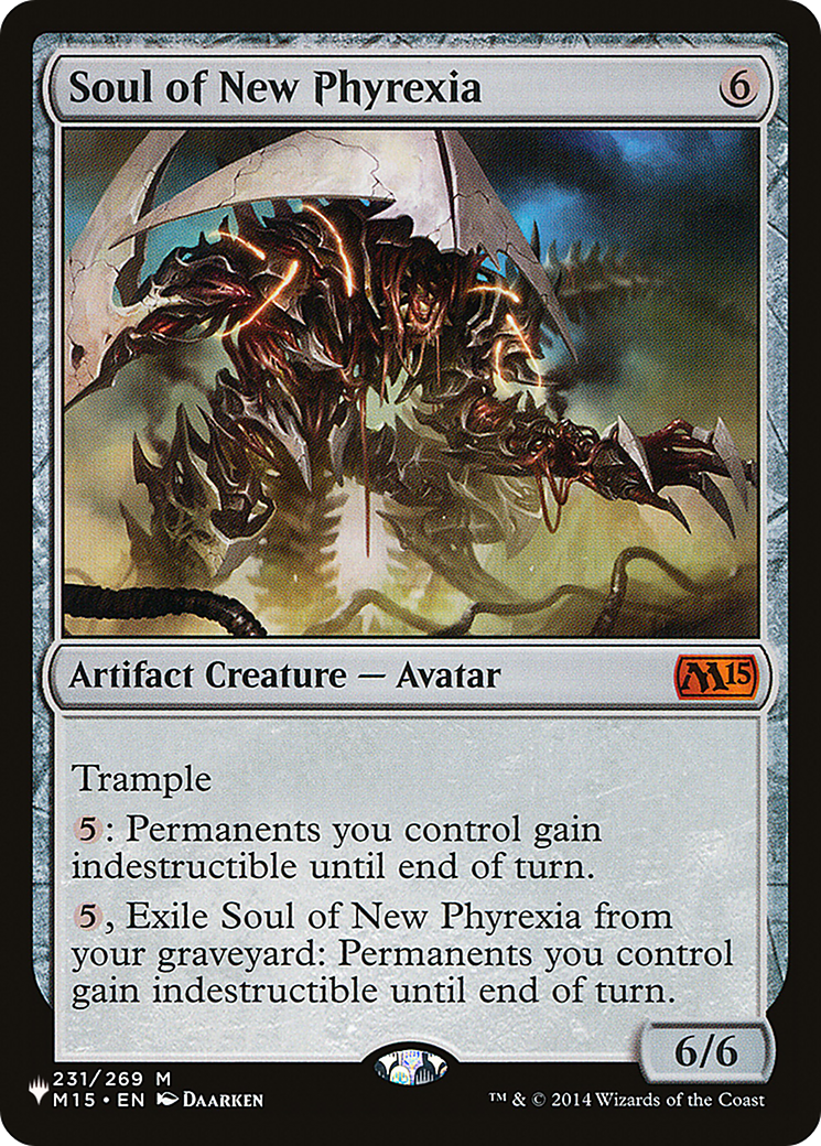 Soul of New Phyrexia [The List] | Exor Games Bridgewater