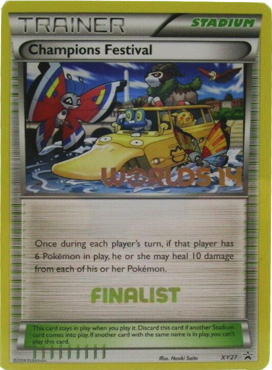 Champions Festival (XY27) (2014 Finalist) [XY: Black Star Promos] | Exor Games Bridgewater