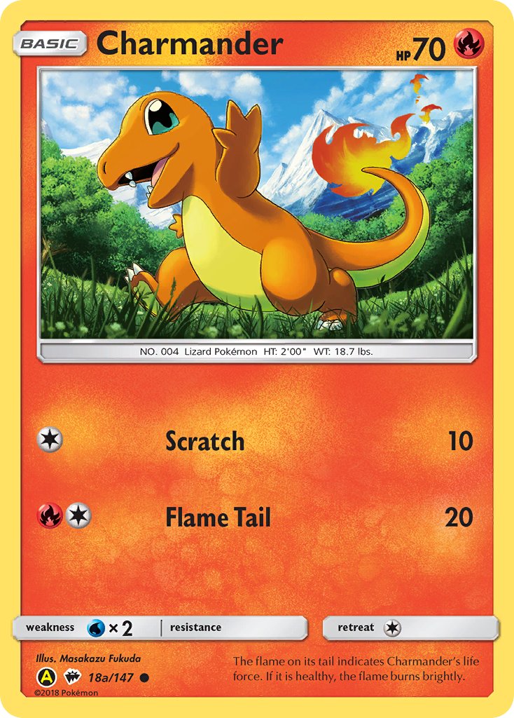 Charmander (18a/147) [Alternate Art Promos] | Exor Games Bridgewater