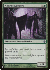 Melira's Keepers [The List] | Exor Games Bridgewater