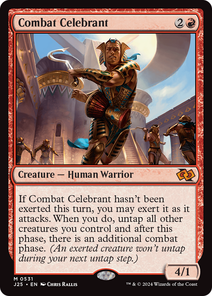 Combat Celebrant [Foundations Jumpstart] | Exor Games Bridgewater