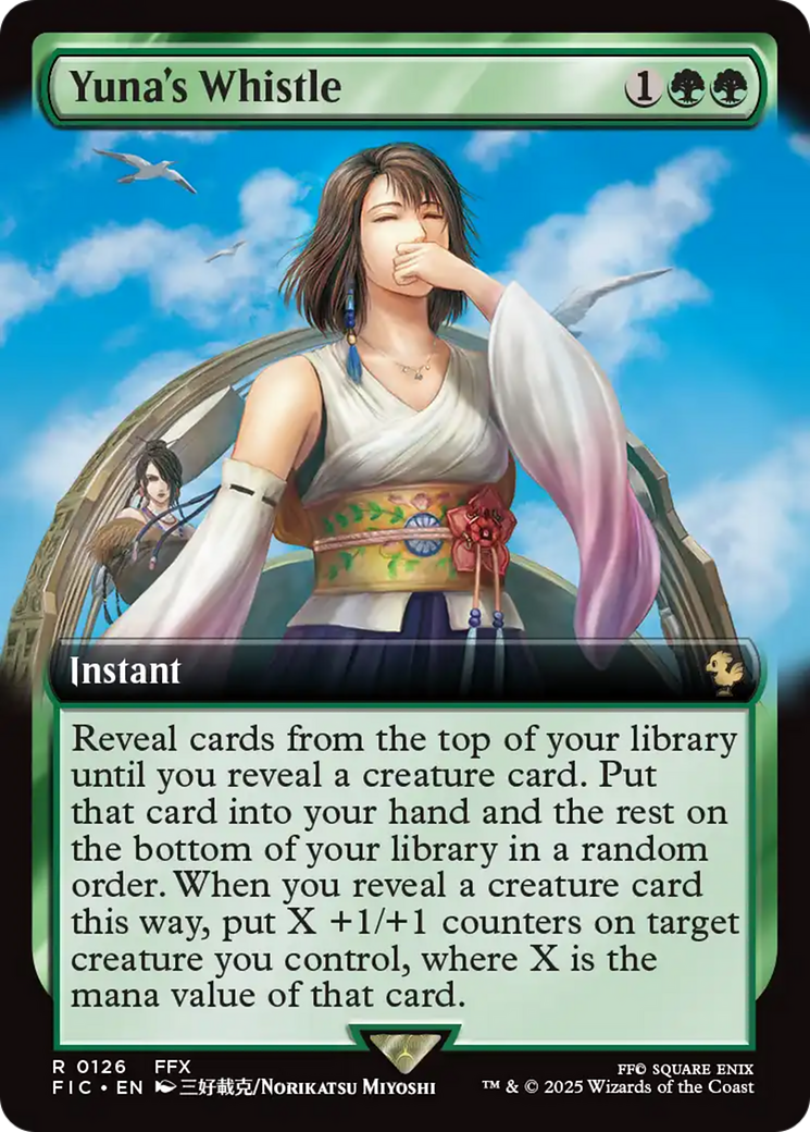 Yuna's Whistle (Extended Art) [FINAL FANTASY Commander] | Exor Games Bridgewater