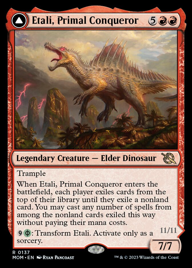 Etali, Primal Conqueror // Etali, Primal Sickness [March of the Machine] | Exor Games Bridgewater