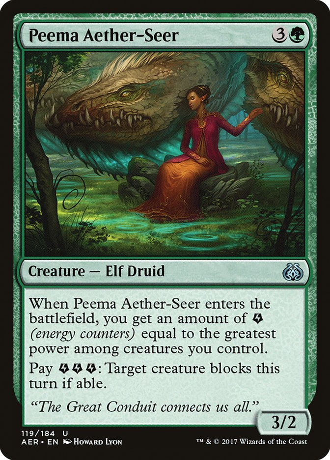Peema Aether-Seer [Aether Revolt] | Exor Games Bridgewater