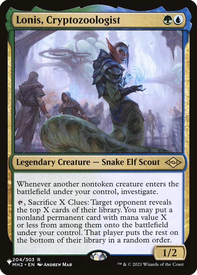 Lonis, Cryptozoologist [The List] | Exor Games Bridgewater