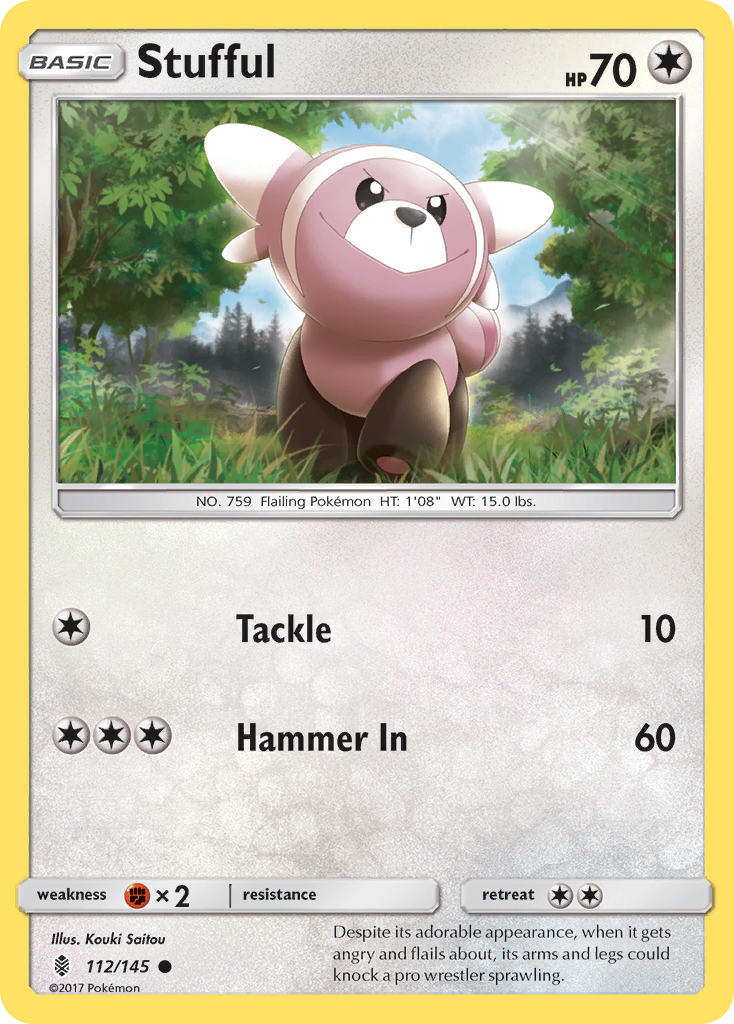 Stufful (112/145) [Sun & Moon: Guardians Rising] | Exor Games Bridgewater