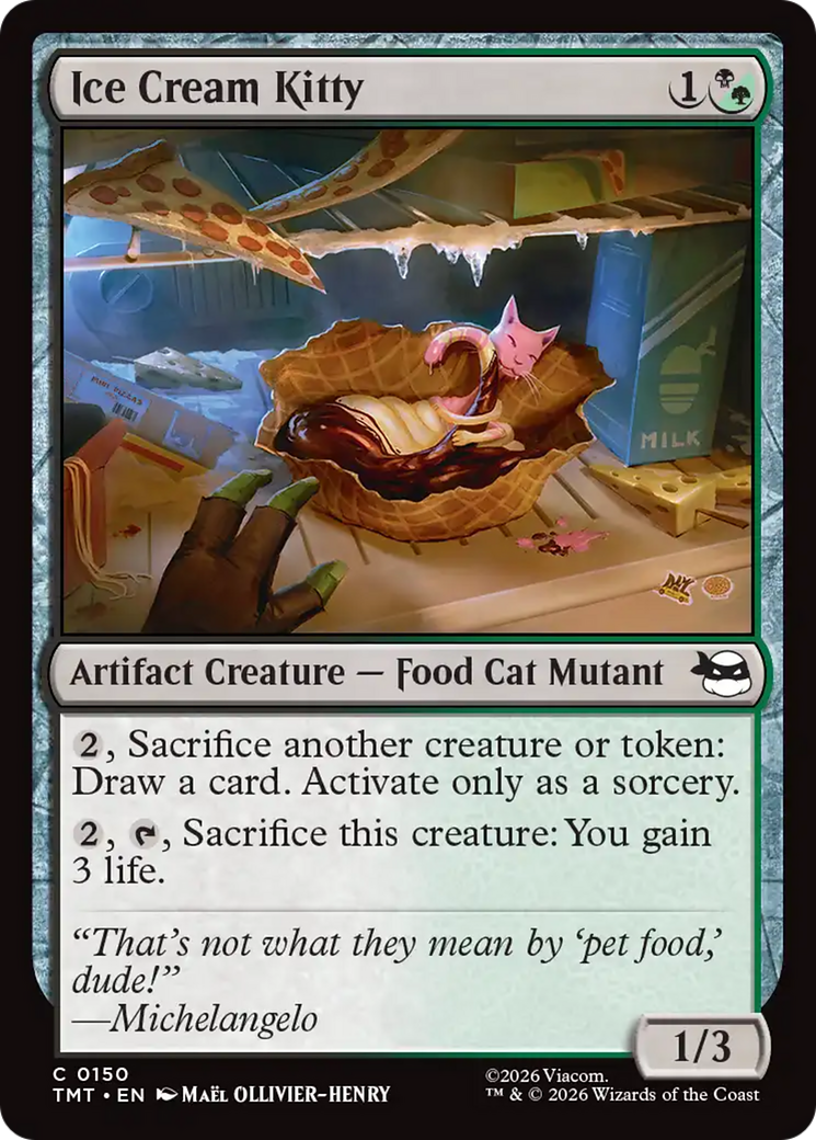 Ice Cream Kitty [Teenage Mutant Ninja Turtles] | Exor Games Bridgewater