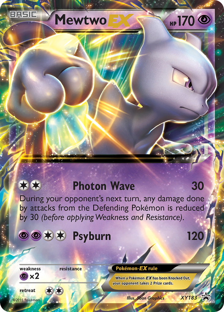 Mewtwo EX (XY183) [XY: Black Star Promos] | Exor Games Bridgewater