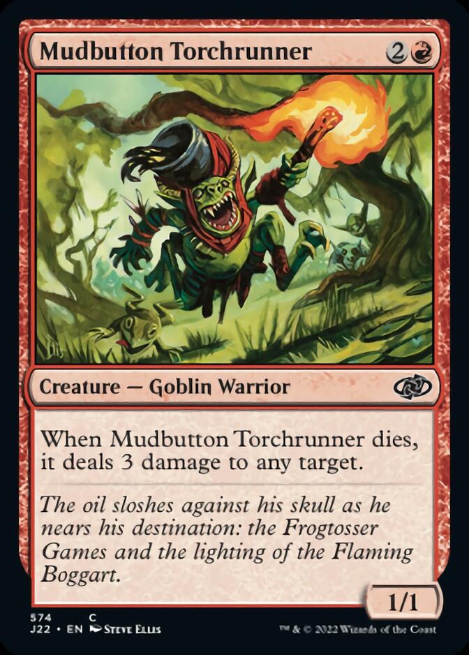 Mudbutton Torchrunner [Jumpstart 2022] | Exor Games Bridgewater