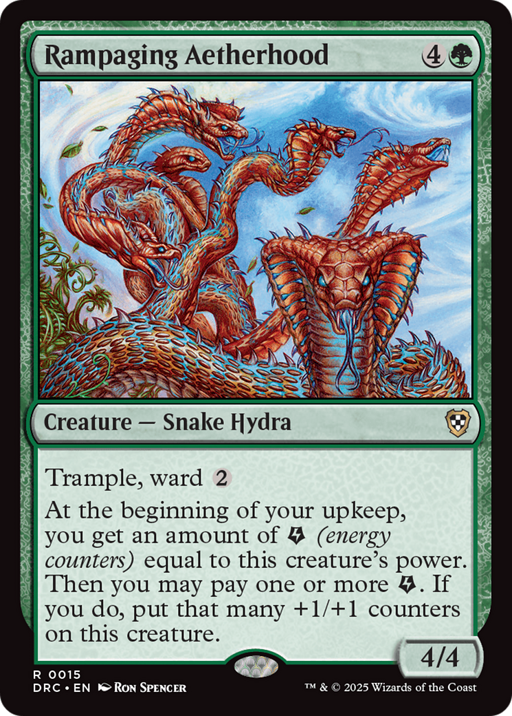Rampaging Aetherhood [Aetherdrift Commander] | Exor Games Bridgewater
