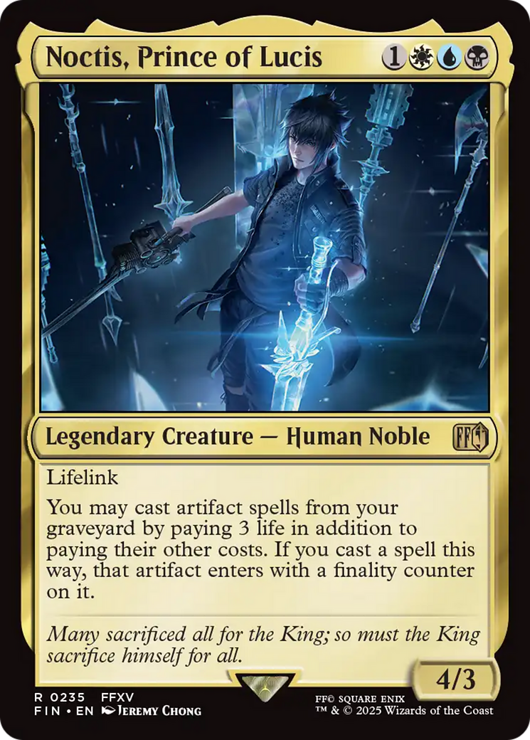 Noctis, Prince of Lucis [FINAL FANTASY] | Exor Games Bridgewater