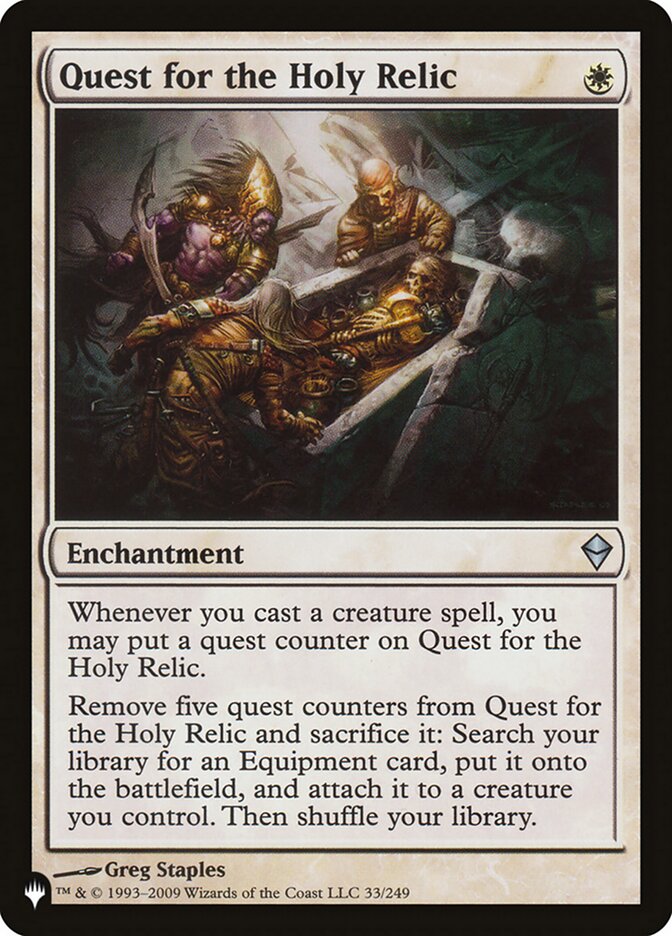 Quest for the Holy Relic [The List] | Exor Games Bridgewater