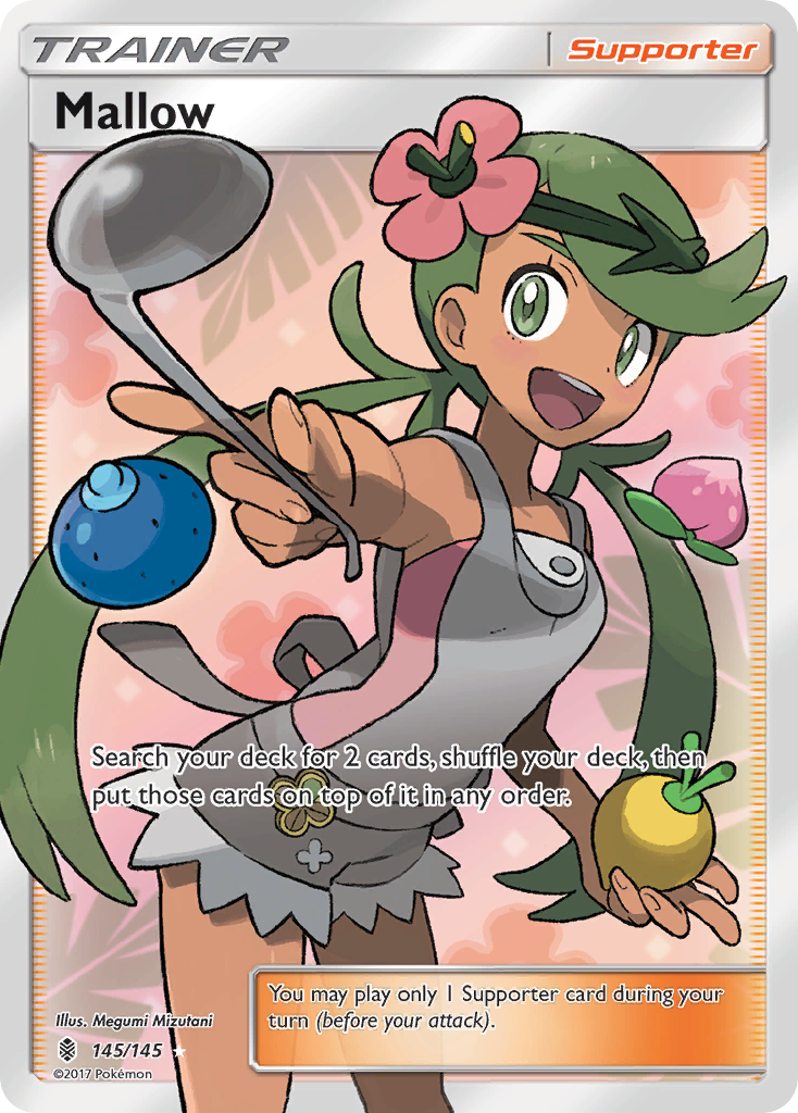 Mallow (145/145) [Sun & Moon: Guardians Rising] | Exor Games Bridgewater