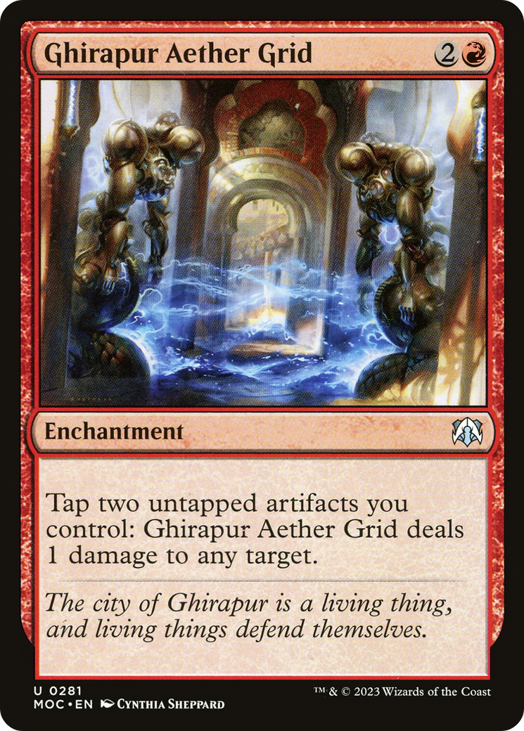 Ghirapur Aether Grid [March of the Machine Commander] | Exor Games Bridgewater