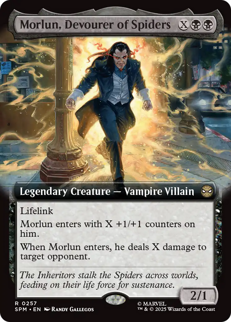 Morlun, Devourer of Spiders (Extended Art) [Marvel's Spider-Man] | Exor Games Bridgewater