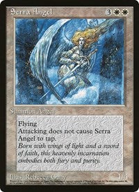 Serra Angel [alternate art] (Oversized) [Oversize Cards] | Exor Games Bridgewater