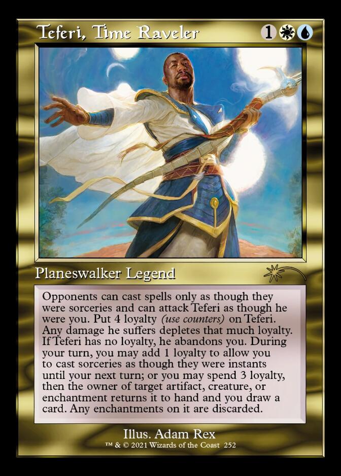 Teferi, Time Raveler (Retro) [Secret Lair Drop Series] | Exor Games Bridgewater