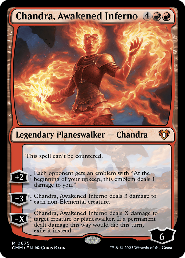 Chandra, Awakened Inferno [Commander Masters] | Exor Games Bridgewater