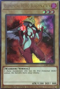 Elemental HERO Burstinatrix [LART-EN041] Ultra Rare | Exor Games Bridgewater